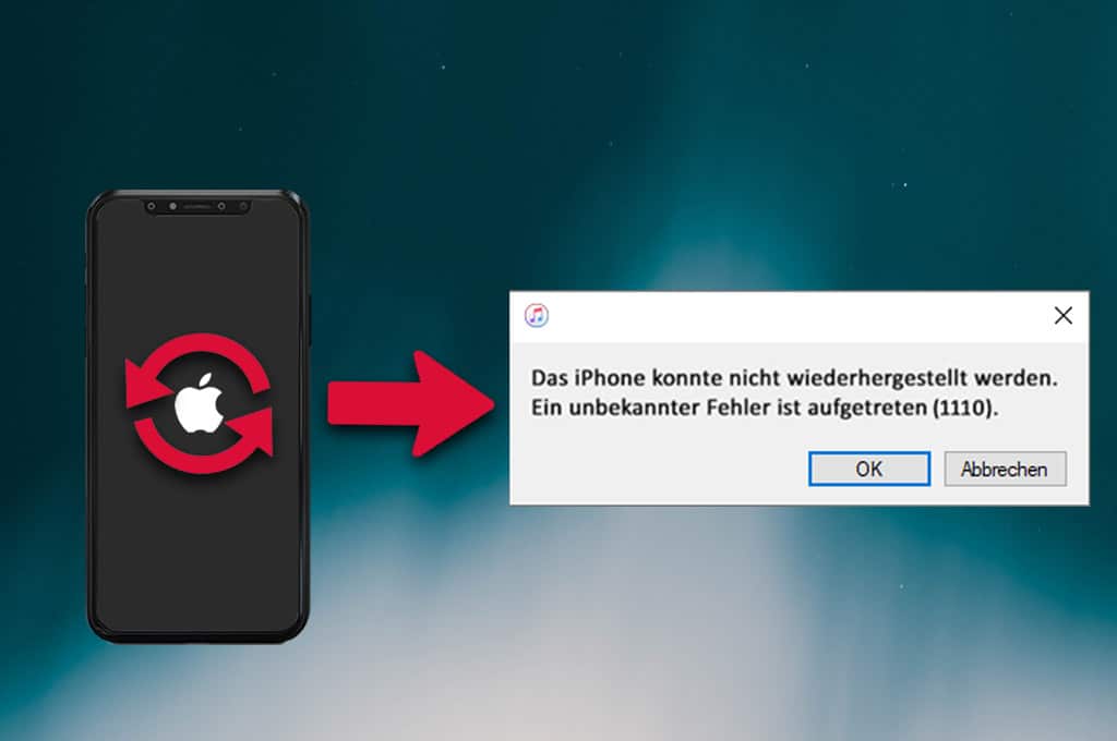 iPhone Fehler 1110 bei Update mit iTunes